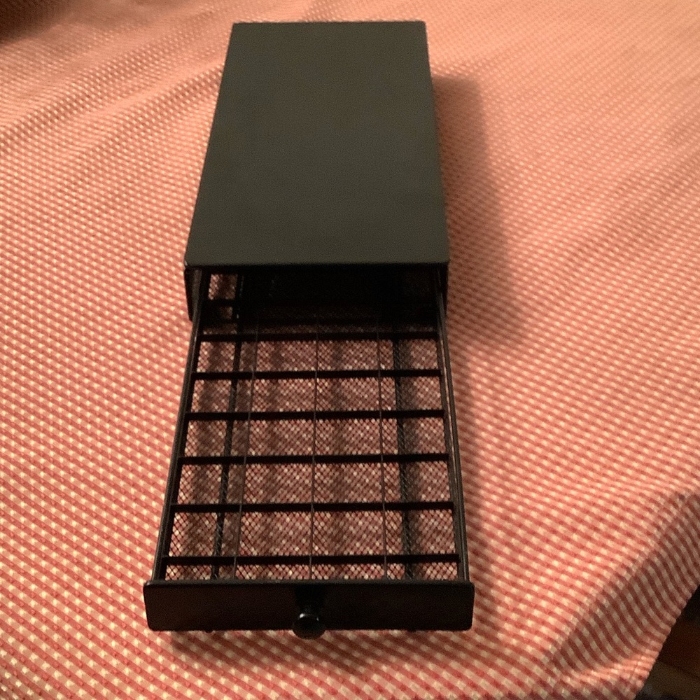 Nespresso Black Metal Storage Drawer